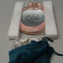 Mocado Travel Makeup Mirror with Light, 1X/20X Magnifying, Double Sided, 3 Color Light, Dimmable Touch, Rechargeable (Pink)