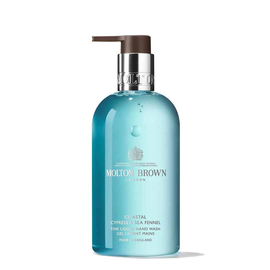2 x Molton Brown Coastal Cypress & Sea Fennel Fine Liquid Hand Wash 10 fl. oz.
