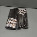 2 x Heatless Hair Curler Overnight Curl Rods for All Hair Types, Healthy and Stylish Heatless Curling Set jumbo heatless hair curler to sleep in Heatless Hair Curlers (Brown, Medium)