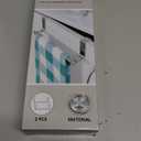 Stainless Steel Over Door Towel Rack Bar Holders for Universal Fit on Over Cabinet Cupboard Doors 2 Pack (Sliver)