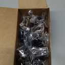 8 Pcs Large Acrylic Hair Claw Clips for Women Non-slip Strong Hold Jaw Clamps for Thick Thin Hair (French,Earth Tone Color)