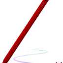 Stylus Pen for iPad 9th&10th Generation,Pencil with Palm Rejection Apple Pencil for (2018-2025) 10th/9th/8th/7th/6th Gen, iPad Pro 11/12.9 inch, 11&13-inch(M2) /5th/4th/3th Gen,Mini 6th/5th Gen-Red