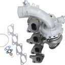 667-203 Turbo Turbocharger with Gaskets Compatible with Chevy Chevrolet Cruze 2011-2019 & Sonic 2012-2020 & Trax 2013-2021 & Buick Encore 2013-2021 1.4L 55565353