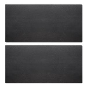 Rocaris 2 Pcs 6 X 12 X 1/4 Inch A36 Steel Plate Hot Rolled, Steel Base Plate for Construction Boards, Structure Support, Weldable Square and Industrial