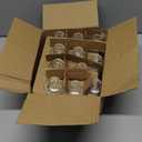 35 PCS Glass Taper Candle Holders Bulk Candlestick Holders Clear Short Tapered Candle Stick Holder Decor Set for Table Centerpiece Wedding Party Advent Christmas Home Decorations (35, Clear)