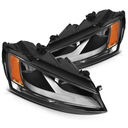 OCPTY Headlight Assembly Pair Replacement For 2011-2018 for Volkswagen Jetta