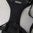 rabbitgoo Cat Harness and Leash for Walking, Escape Proof Soft Adjustable Vest Harnesses for Cats, Easy Control Breathable Reflective Strips Jacket, Black, XS