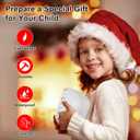 2 x Storage Case for Yoto Mini Player Kids Audio & Music Player, Portable Yoto Card Holder Case(Chirstmas) (Beige)