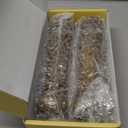 Haomacro Pepper Grinder, Wood Salt and Pepper Mills Set, Classic Manual Spice Grinder Refillable Salt Mill Sets with Acrylic Visible Window Adjustable Ceramic Grinding Rotor 8 inch 2 Pack