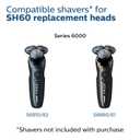 Philips Norelco Genuine SH60/72 Shaving Heads Compatible with Norelco Shaver Series 6000