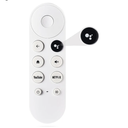 for Google Chromecast Voice Remote,Replacement Control for Google TV Remote/Streamer (Only for Snow Chrome cast Google)