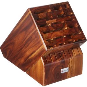 WSTHOF 25-Slot Acacia Knife Storage Block