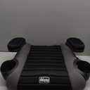 Chicco GoFit Backless Booster Car Seat Without Latch Attachment, Travel Booster Seat for Car, Portable Car Booster Seat for Children 40-110 lbs., Shark/Black/Grey