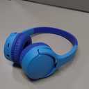 Belkin SoundForm Mini - Wireless Bluetooth Kids Headphones, 30H Battery, 85dB Safe Volume Limit, Built-in Microphone - Toddler On-Ear Earphones for iPhone, iPad, Fire Tablet, Ideal for School - Blue