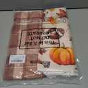 Macarrie 6 Pcs Thanksgiving Football Kitchen Towels 16 x 24 Inch Thanksgiving Football Rugby Maple Leaf Pumpkin Hand Dish Fall Kitchen Absorbent Towels for Harvest Cooking Baking Cleaning Decorations