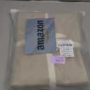 JIYUAN Queen Size Duvet Cover Set, 3-Piece - 100% Washed Cotton, Linen-Like Soft & Breathable with Zipper Closure, Includes 90x90 Inch Cover & 2 Pillowcases, Heathered Tannish Linen Grey