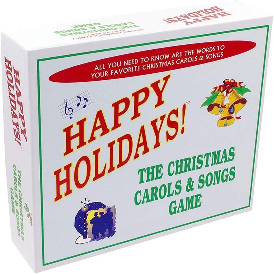 Christmas Carols & Songs Game - Includes The Best and and Most Popular Christmas Carols and Songs Trivia in one Great Trivia Board Game. Add it to Your Collection of Christmas Trivia Party Games!