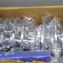 33mm Axle Cover Chrome Dome Combo Kit Thread-On Lug Nut Covers with 2 Front and 4 Rear Axle Wheel Covers Removable Hub Caps for Semi Truck (Installation Tool Included)