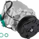 New AC Air Condition Compressor w/Clutch for 2002 2003 2004 2005 Honda Civic 1.7L 77613 78613