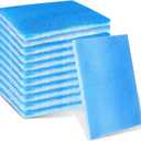 12 Pack Dryer Filter Replacement, Pre-Cut Portable Dryer Filters Compatible with FUNMAS Indoor Dryer Vent System MERV 7 Double Layer Filtration