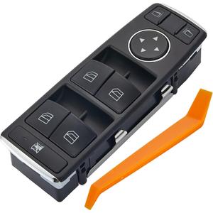 Power Window Switch Fits for Mercedes-Benz C230,C250,C300,C350,C63 AMG,E350,E550,E63 AMG,GLK350 2007-2013.Driver Side Control Door vidrios Master Switch.Replaces 2049055302