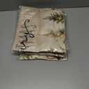 6 x Rustic Merry Christmas Tree Pillow Covers, Farmhouse Christmas Decor, Xmas Tree Forest Winter Holiday Lumbar Pillow Covers for Home Living Room Bedroom Sofa Couch,20x12 Inch,BB117 (27 Color)