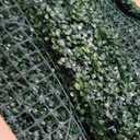 Juexica Boxwood Wall Panels Artificial Boxwood Hedge Greenery Panels UV Protected Screen for Privacy Bridal Shower Deck Balcony TV Backdrop Wall Wedding Easter Birthday Party Decor(24 Pcs,16 x 24)