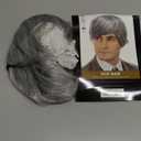 ALLAURA Old Man Grey Wig  Silver Grandpa-Style Mens Costume Hairpiece, One-Size-Fits-All Synthetic Hair Accessory for Halloween, Cosplay, Theatre Performances, and Party Costumes  Hairpiece Only