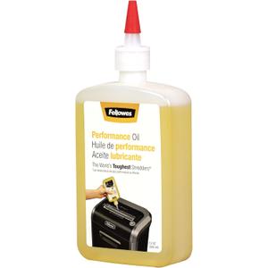 Fellowes Powershred Performance Shredder Oil, 12 oz. Extended Nozzle Bottle (35250) (Single)