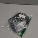 TagME Slip Leads for Dogs, 6 FT Heavy Duty Slip Leash with Padded Handle, Strong Rope No Pull Pet Training Leash for Large Dogs,Black (L-1/2"x6'(110-250lbs))