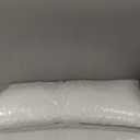 White Goose Feather and Down Body Pillow – Pillows Size 31x14in