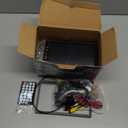 Car Stereo Radio Support Apple Carplay&Android Auto, 7inch HD Touchscreen Double Din Radio with Bluetooth, Car Audio Receivers, Camera, MirrorLink, FM Radio, 2 USB/TF/AUX/Subwoofer