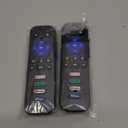 (Pack of 2) Replacement Remote Control Only for Roku TV, Compatible for TCL Roku/Hisense Roku/Onn Roku/Sharp Roku/Element Roku/Westinghouse Roku/Philips Roku Smart TVs (Not for Roku Stick and Box)
