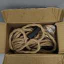 LYOOWNG 2Pack Plug in Pendant Light Cord, Farmhouse Hanging Lights with Plug in Cord, 15FT Hemp Rope Plugin Hanging Light Cord Kit with On/Off Switch, E26 E27 Light Socket Cord