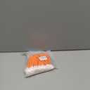 AAwipes 4.92" Lint Free Swabs (100 pcs, Large Flat Sqaure Head 13.5 mm/0.53", Orange, Polyester) Cleanroom Polyester Swabs Multi-Purpose Swab Sticks Microfiber Cleaning Swabs (A5125A)