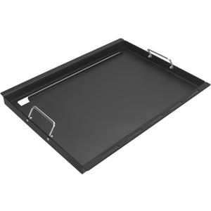 Full-Size Griddle Inserts for Weber Summit 400 Gas Grills, Flat Top Griddle Replacement Parts for Summit E-420 E-450 E-470 S-470, Replace for Weber 67550 Grates