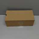 LAICIGO Womens Square Open Toe Flip Flops Stiletto Heels Strappy Thong Slide on Slingback Mules Sandals (9, Red)