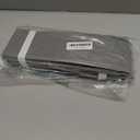 Criusia 3 Pack Sock Underwear Drawer Organizer Dividers, 64 Cell Fabric Foldable Dresser Organizer for Closet Organizers and Storage Boxes for Organizing Socks, Underwear, Ties (16+24+24 Cell, Gray) (Grey)