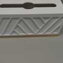 Paper Towel Dispenser Wall Mount, Paper Towel Holder Wall Mounted with Lid, Solid Wood Commercial C-Fold, Z-Fold, Trifold Hand Paper Towel Holder Dispenser Hand Towel Holder for Bathroom Kitchen Decor,1pcs-white