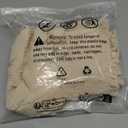 VISGOGO Baby Girl Outfit Crocheted Floral Top Linen 12 18 24M 2T 3T 4T Todder Clothes Tops + Denim Pants Set (Khaki-bow), 12-18M