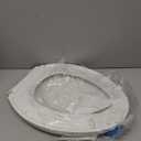 KOHLER 20110-0 Brevia, Slow Close Toilet Seat, Elongated Toilet Seat, Grip-Tight Bumpers Quick-Attach Hardware, White