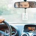 4 Pcs Christmas Car Air Freshener Beach Christmas Car Accessories for Mirror Bathroom Dorm Coastal Tropical Xmas Air Fresheners Cars Gifts for Women Men