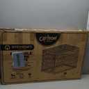 Carlson Pet Products Single Door Metal Dog Crate, Intermediate 36" Dog Crate for Medium to Large Dogs, Foldable Collapsible Dog Kennel with Removable Tray, Portable Wire Dog Cage for Training & Travel