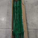 48Inch Temporary Plastic Step-in Fence PostSturdy Electric Fence System Post for Garden and Farm (50 Pack),Green