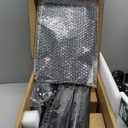 TVON Mobile TV Stand with Power Outlet, Tilt Rolling TV Cart for 23-65 Inch LCD LED OLED Flat Curved Screen TVs up to 88 lbs, Height Adjustment Portable TV Stand on Wheels, Max VESA 400x400mm