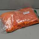 10x10FT Photo Stage Backdrop 2 Panels Curtains Drapes for Photography and Party (Orange)