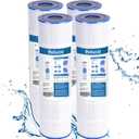 Pool Filter Compatible with Jandy CL340, CV340, PJAN85, Ultral-A8, Unicel C-7459, Filbur FC-6405, Filbur FC-0800, A0557900, R0554500, 4X85 sq.ft Filter Cartridge 4 Pack