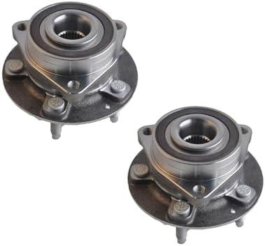 PM Auto Pair of 2 Front Wheel Hub Bearing Assembly Replacement For 2016-2019 Chevrolet Malibu L4