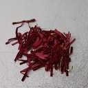 Flasoo 40 Pieces Velvet Bows for Christmas Tree, Velvet Clip on Bow Ornaments for Christmas Decorations(Burgundy, 5" x 7", Width of 3/8")