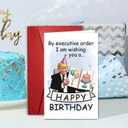 3 x NewEleven Birthday Gifts For Women - Humorous Message, Funny Birthday Gift Card For Men, Women, Dad, Mom, Brother, Sister, Friends, Family - Greeting Card